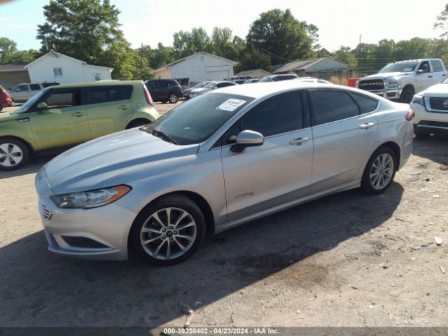 Photo 1 VIN: 3FA6P0LU9HR385306 - FORD FUSION HYBRID 