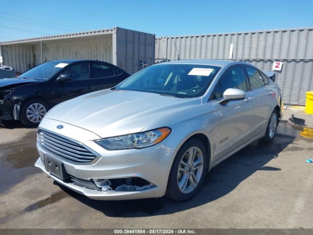 Photo 1 VIN: 3FA6P0LU9JR128491 - FORD FUSION HYBRID 