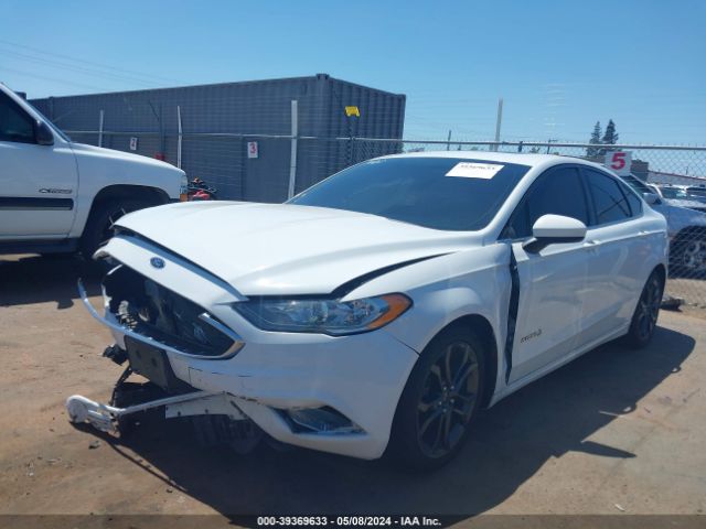 Photo 1 VIN: 3FA6P0LU9JR137384 - FORD FUSION HYBRID 