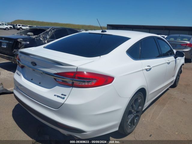 Photo 3 VIN: 3FA6P0LU9JR137384 - FORD FUSION HYBRID 