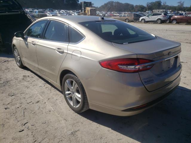 Photo 2 VIN: 3FA6P0LU9JR155609 - FORD FUSION SE 