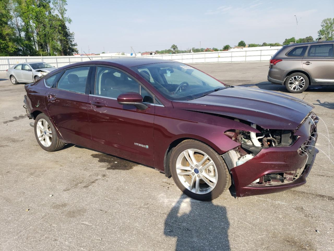 Photo 3 VIN: 3FA6P0LU9JR159823 - FORD FUSION 