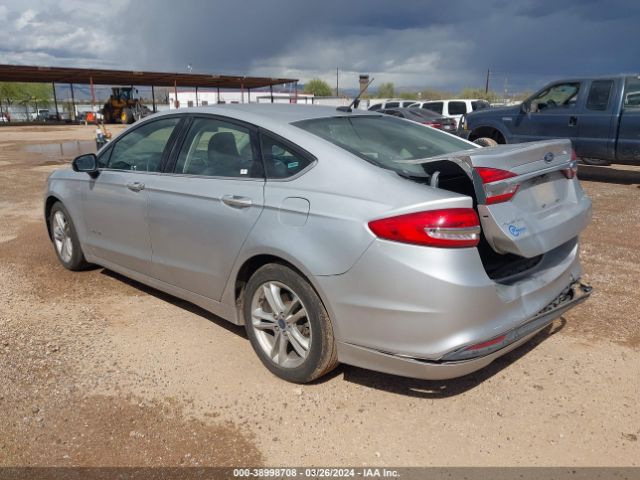 Photo 2 VIN: 3FA6P0LU9JR221625 - FORD FUSION HYBRID 