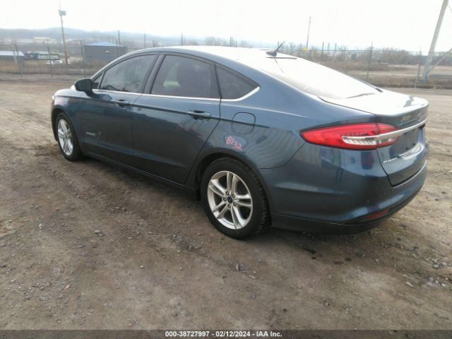 Photo 2 VIN: 3FA6P0LU9JR232480 - FORD FUSION HYBRID 