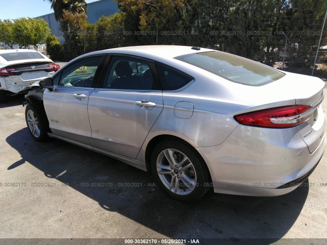 Photo 2 VIN: 3FA6P0LU9JR248453 - FORD FUSION HYBRID 