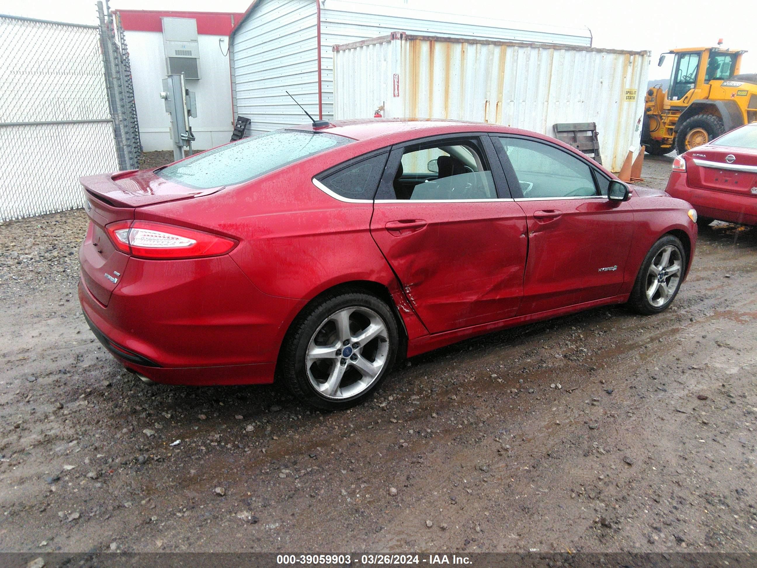 Photo 3 VIN: 3FA6P0LUXER132832 - FORD FUSION 