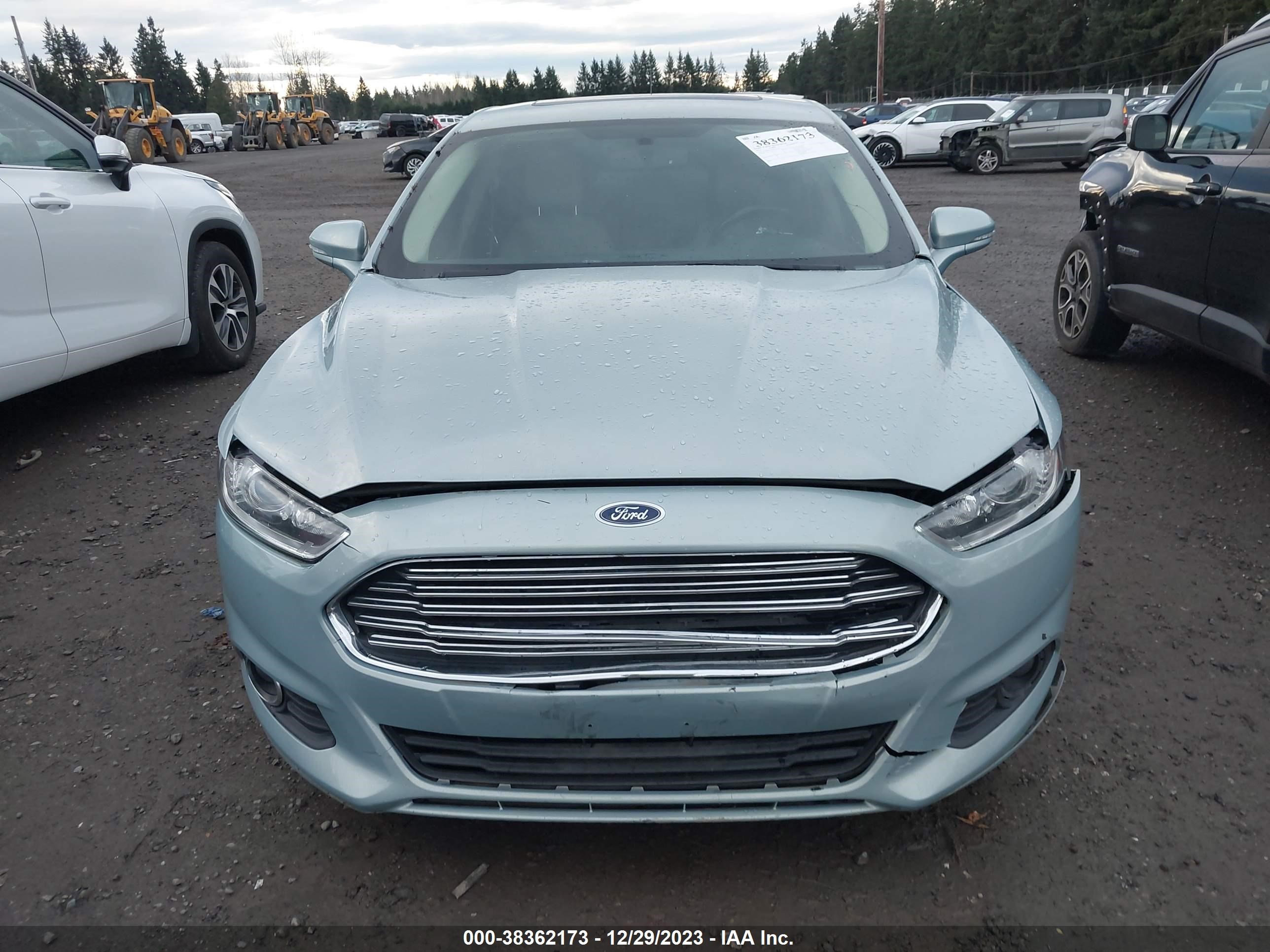 Photo 11 VIN: 3FA6P0LUXER257264 - FORD FUSION 