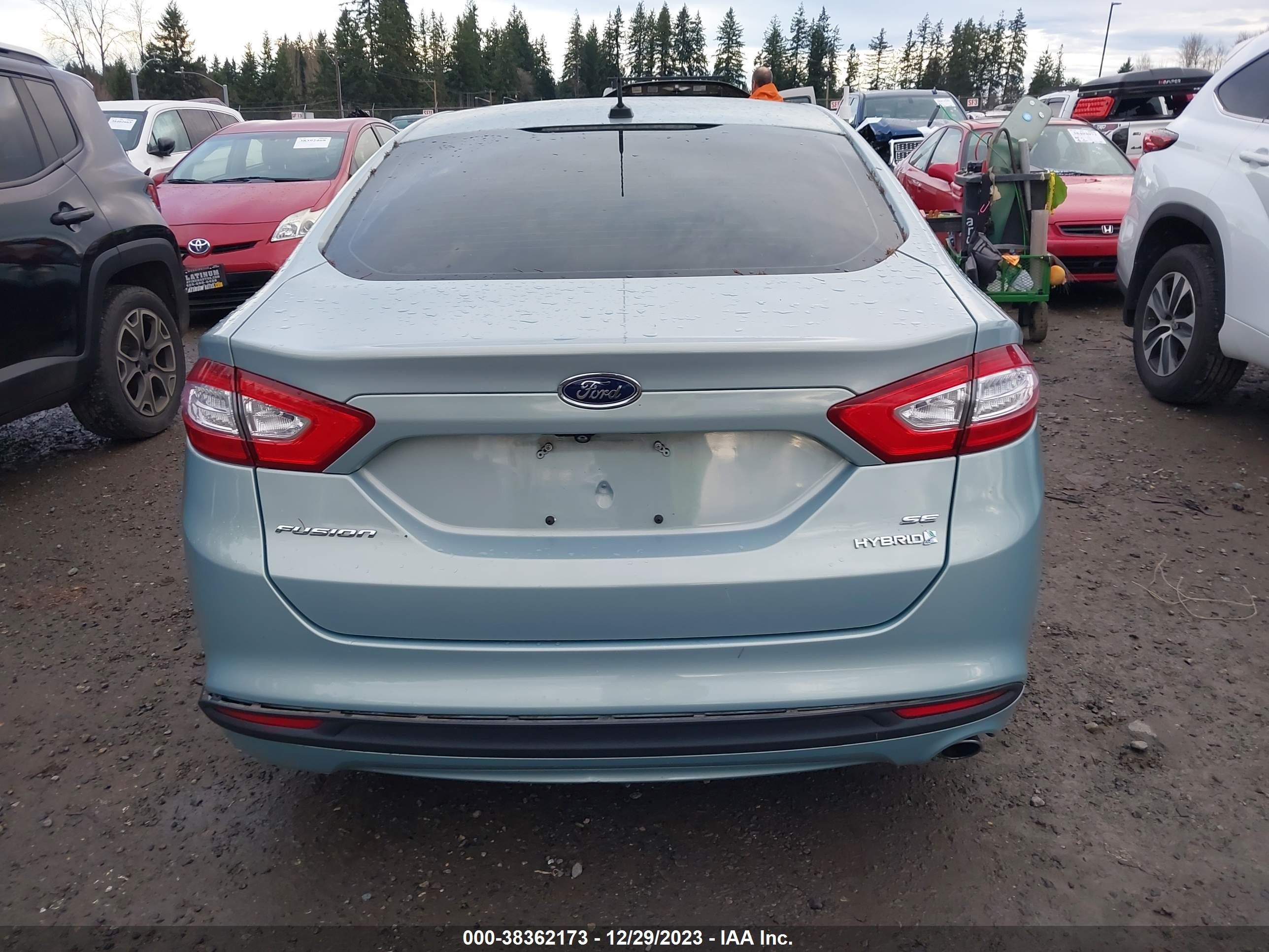 Photo 15 VIN: 3FA6P0LUXER257264 - FORD FUSION 