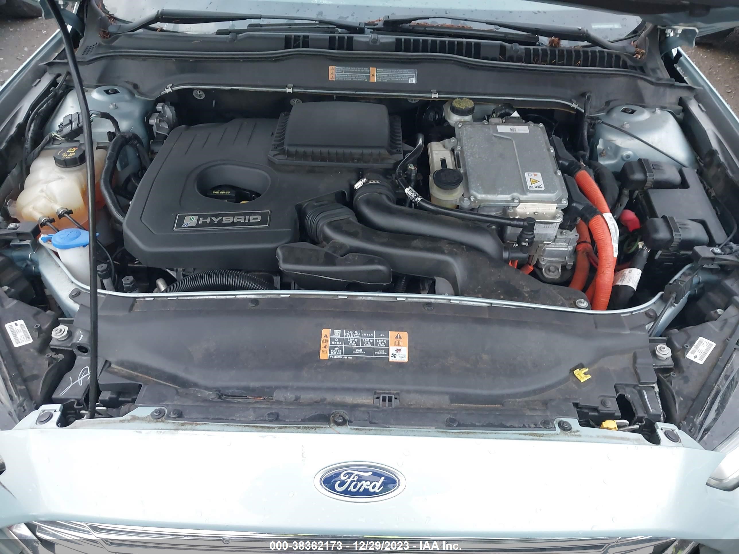 Photo 9 VIN: 3FA6P0LUXER257264 - FORD FUSION 