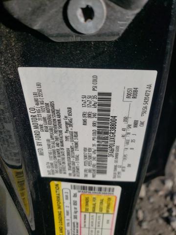 Photo 12 VIN: 3FA6P0LUXGR388004 - FORD FUSION 