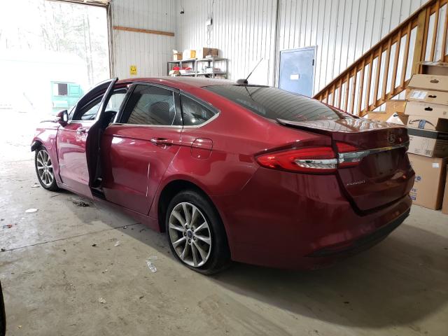 Photo 2 VIN: 3FA6P0LUXHR128669 - FORD FUSION SE 