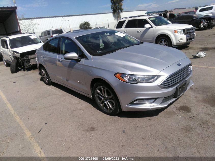 Photo 0 VIN: 3FA6P0LUXHR222485 - FORD FUSION 