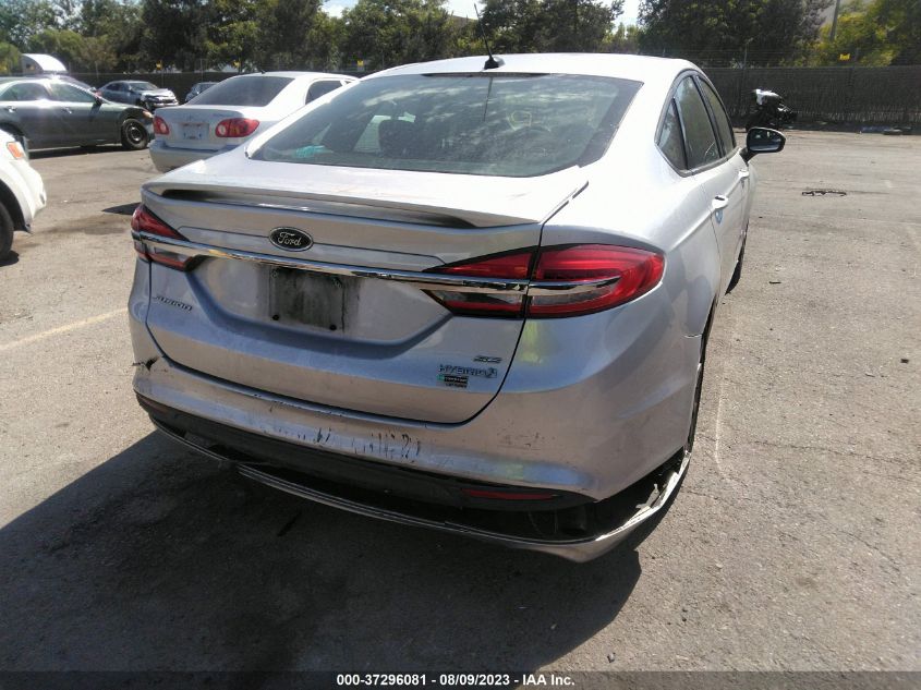 Photo 5 VIN: 3FA6P0LUXHR222485 - FORD FUSION 