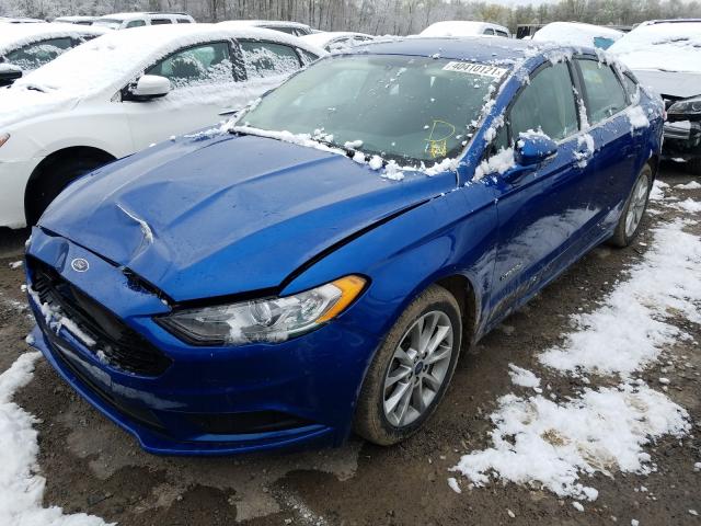 Photo 1 VIN: 3FA6P0LUXHR300666 - FORD FUSION SE 