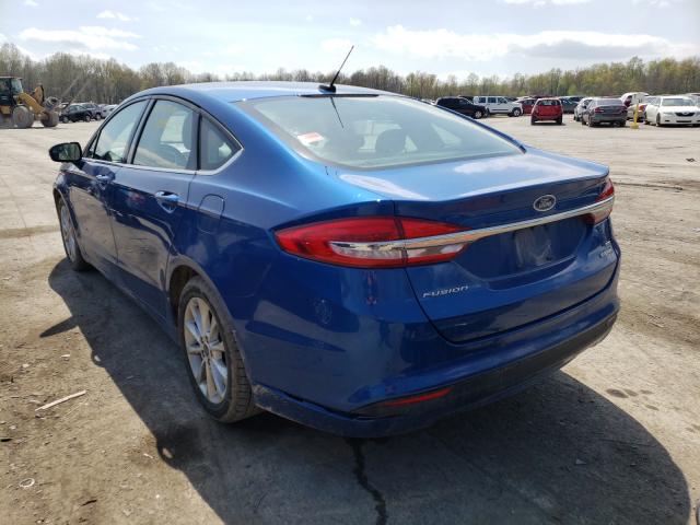 Photo 2 VIN: 3FA6P0LUXHR300666 - FORD FUSION SE 