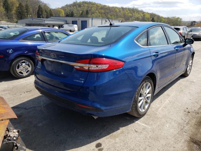 Photo 3 VIN: 3FA6P0LUXHR300666 - FORD FUSION SE 