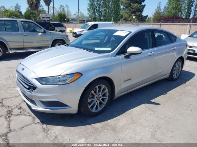 Photo 1 VIN: 3FA6P0LUXHR314101 - FORD FUSION HYBRID 