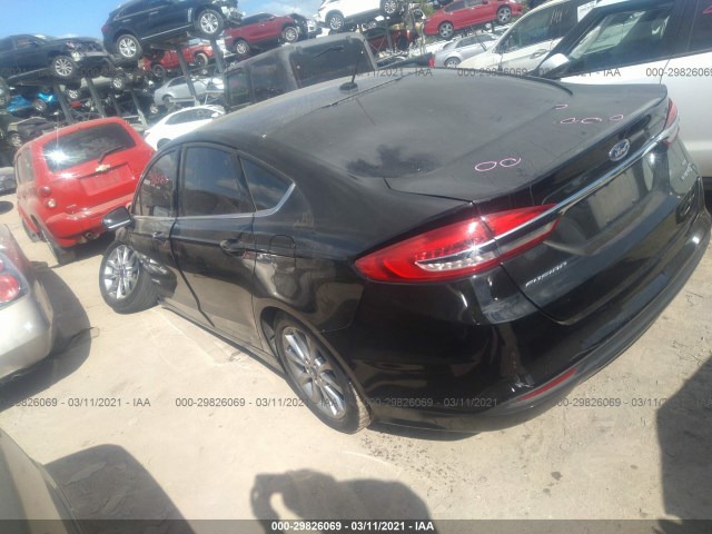 Photo 2 VIN: 3FA6P0LUXHR408723 - FORD FUSION 