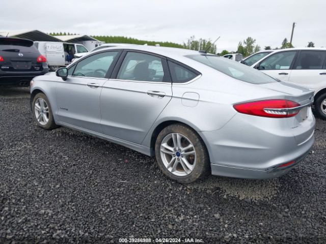 Photo 2 VIN: 3FA6P0LUXJR169549 - FORD FUSION HYBRID 