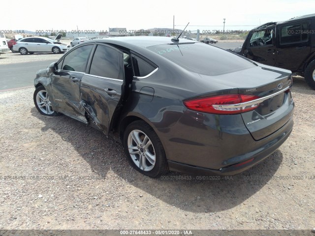 Photo 2 VIN: 3FA6P0LUXJR172919 - FORD FUSION HYBRID 