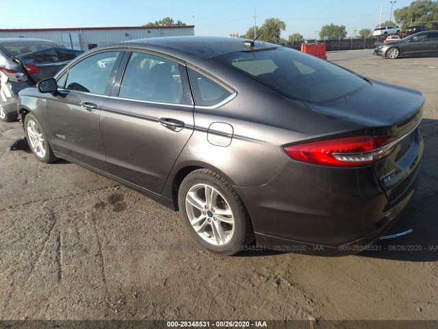 Photo 2 VIN: 3FA6P0LUXJR260353 - FORD FUSION HYBRID 