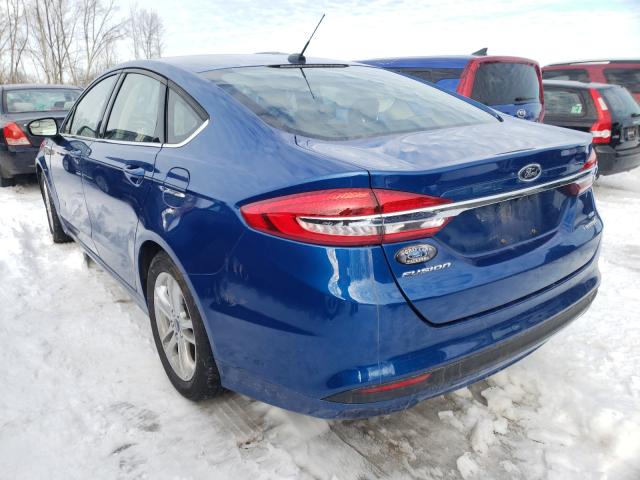 Photo 2 VIN: 3FA6P0LUXJR274303 - FORD FUSION SE 