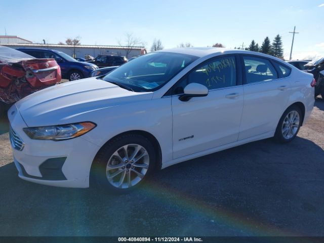 Photo 1 VIN: 3FA6P0LUXKR147245 - FORD FUSION 