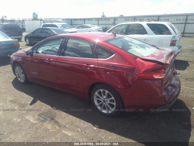 Photo 2 VIN: 3FA6P0LUXKR206262 - FORD FUSION HYBRID 