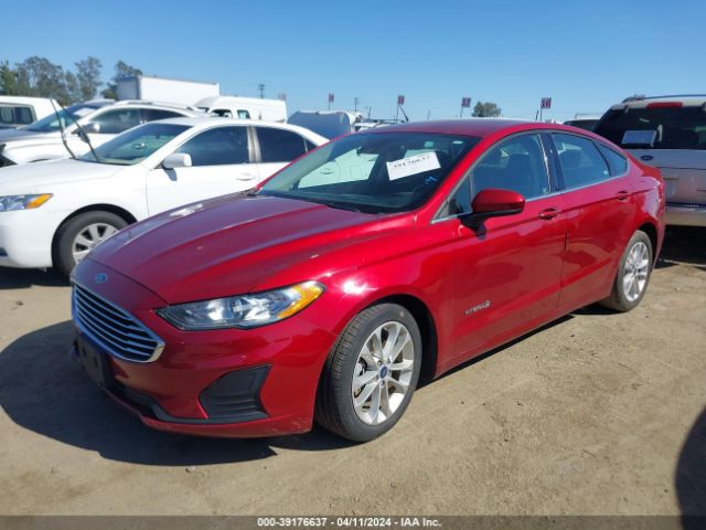 Photo 1 VIN: 3FA6P0LUXKR225622 - FORD FUSION HYBRID 