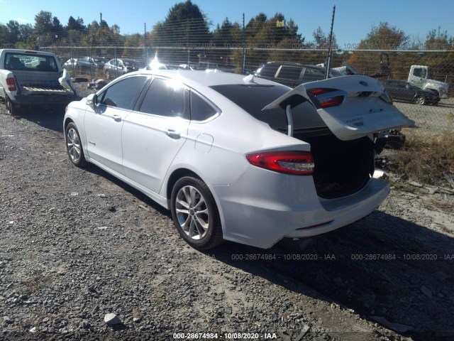 Photo 2 VIN: 3FA6P0MU1KR123687 - FORD FUSION HYBRID 