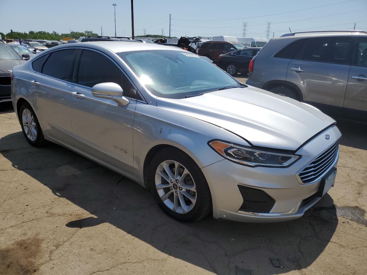 Photo 3 VIN: 3FA6P0MU2KR256023 - FORD FUSION 