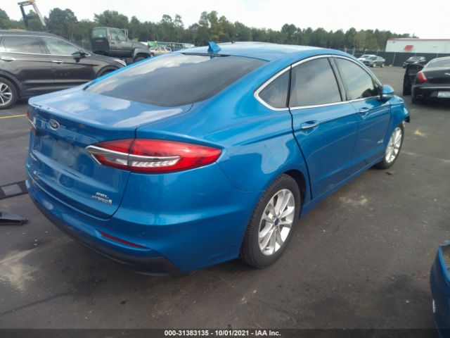 Photo 3 VIN: 3FA6P0MU5KR194360 - FORD FUSION HYBRID 