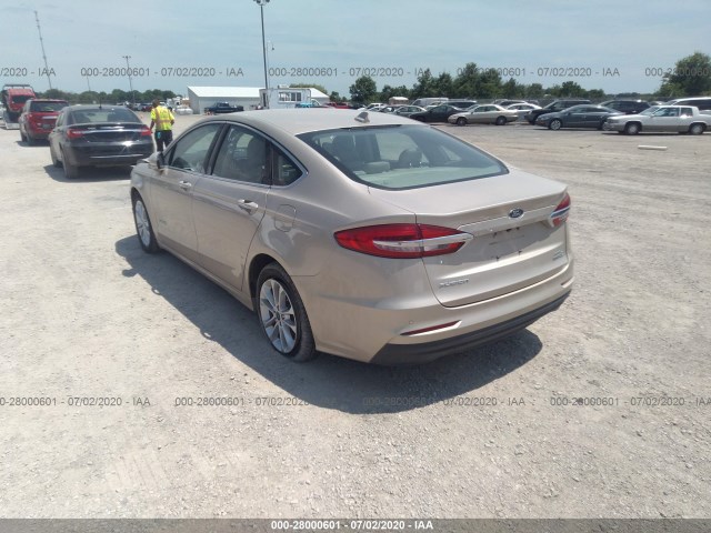 Photo 2 VIN: 3FA6P0MU5KR233299 - FORD FUSION HYBRID 