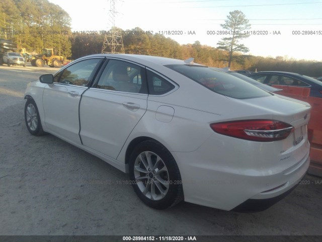 Photo 2 VIN: 3FA6P0MU6KR136872 - FORD FUSION HYBRID 