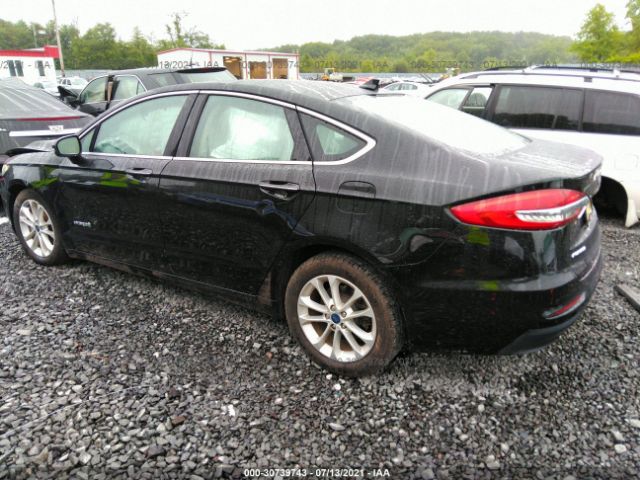 Photo 2 VIN: 3FA6P0MU6KR254355 - FORD FUSION HYBRID 