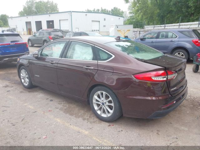 Photo 2 VIN: 3FA6P0MU8KR166956 - FORD FUSION 