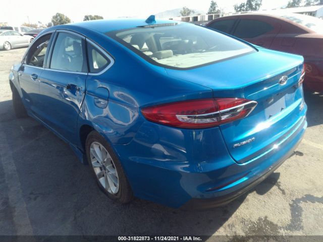 Photo 2 VIN: 3FA6P0MU9KR255872 - FORD FUSION 