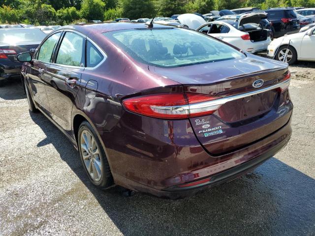 Photo 2 VIN: 3FA6P0PU1HR338281 - FORD FUSION SE 