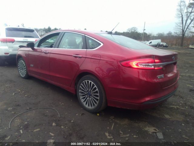 Photo 2 VIN: 3FA6P0PU1JR164248 - FORD FUSION ENERGI 