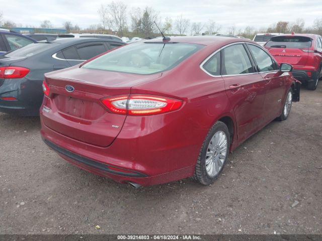 Photo 3 VIN: 3FA6P0PU2FR272272 - FORD FUSION ENERGI 