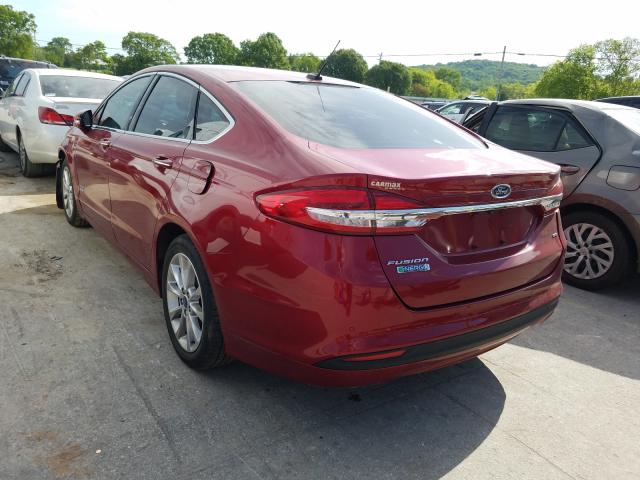 Photo 2 VIN: 3FA6P0PU2HR208414 - FORD FUSION SE 