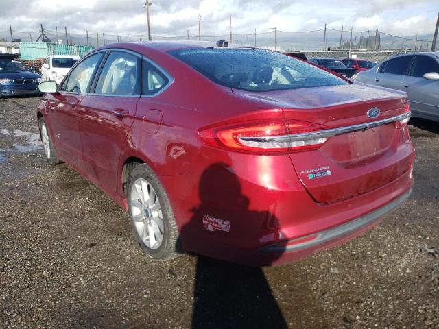 Photo 2 VIN: 3FA6P0PU4HR275239 - FORD FUSION SE 