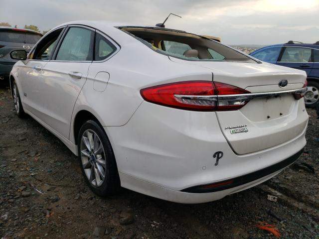 Photo 2 VIN: 3FA6P0PU4HR320275 - FORD FUSION SE 