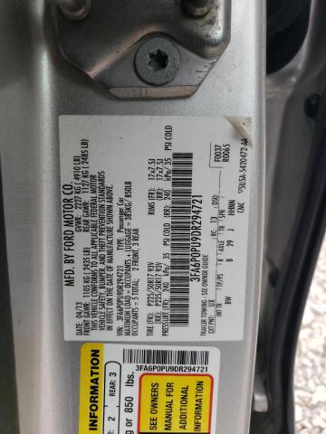 Photo 11 VIN: 3FA6P0PU9DR294721 - FORD FUSION 