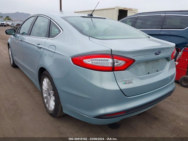 Photo 2 VIN: 3FA6P0PU9DR383253 - FORD FUSION ENERGI 