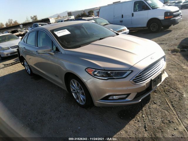 Photo 0 VIN: 3FA6P0PU9HR110657 - FORD FUSION ENERGI 