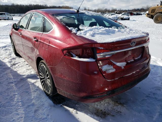 Photo 2 VIN: 3FA6P0PU9HR277407 - FORD FUSION SE 