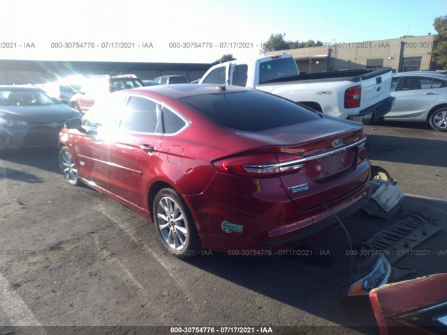 Photo 2 VIN: 3FA6P0PUXHR209097 - FORD FUSION ENERGI 