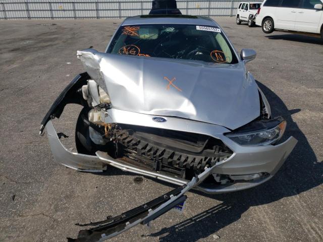 Photo 8 VIN: 3FA6P0PUXHR345827 - FORD FUSION SE 