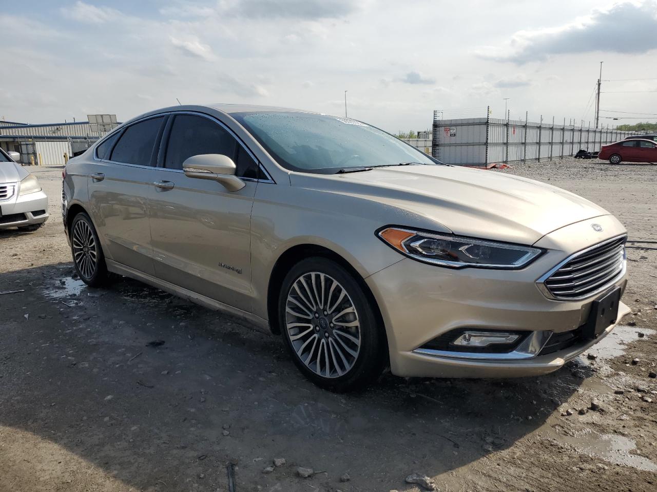 Photo 3 VIN: 3FA6P0RU0HR267605 - FORD FUSION 